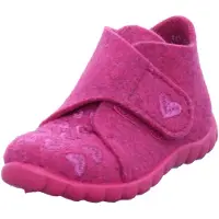 Superfit Hjemmesko - Uld - Pink m. Hjerter - - 20 - Hjemmesko