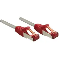 Lindy 47843, 15 m, Cat6, S/FTP (S-STP), RJ-45, RJ-45, Grå