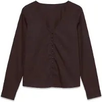 Vero Moda Bluse 'VMAlva' choko
