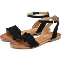 LASCANA Sandaler sort