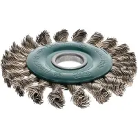 Osborn 9502626651 125x6 Mm Stål Kopbørste Med Snoet Tråd