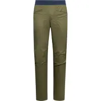La Sportiva - Klatretøj - Roots Pants M Cypress/Night Sky til UnisexBomuld - Størrelse XL - Kaki