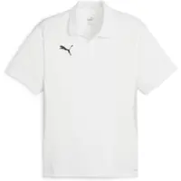 Puma Polo teamGOAL - Hvid/Sort/Grå, størrelse Medium