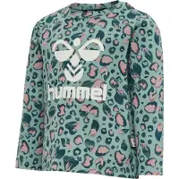 Hummel Bluser & t-shirts 'Sonja' petroleum / mint / gammelrosa / hvid