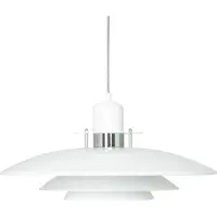 BELID Primus pendel Ø43 cm Hvid/Krom