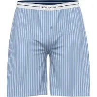 Tom Tailor Pyjamasbukser lyseblå / grå / sort / hvid