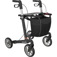 Rehasense Athlon SL Rollator *SUPER LET* - Sort - Udendørs rollator