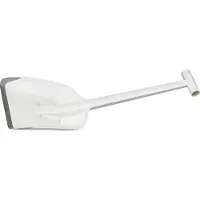 Fiskars SnowXpert, Sneskovl, Hvid, Firkant, T-formet, Intet mønster, Monokromatisk