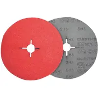 3M 3MTM CubitronTM II Fiberrondel 987C, 80+, 125 mm x 22 mm - (25 stk.)