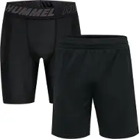 Hummel Sportsbukser 'Topaz' sort / hvid