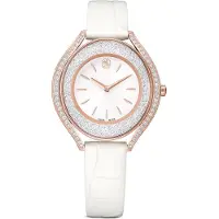 Swarovski Analogt ur guld / transparent / offwhite