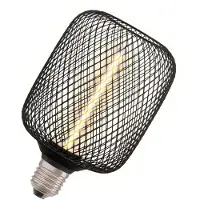 Osram LED-pære E27 Filament Straw Square Sort 110lm DIM 3,5W/818