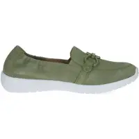 Caprice Slipper, green, made of Leather, Size 40