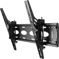 B-Tech BT8432 - Monteringssæt (tiltbar vægmontering) - for fladt panel - universal - låsbar - sort - skærmstørrelse: op til 80 - monteringsgrænseflade: up to 677 x 400 mm