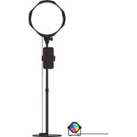 Joby Beamo, LED, Acrylonitrilbutadienstyren, Metal, Plast, 350 lm, 3200 K, 6500 K, 1,8 m