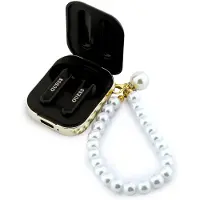 GUESS Pearl Strap True Wireless øretelefoner - Sort