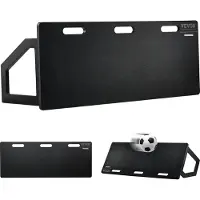 Vevor Fodboldrebounderbræt, 114,3 x 45,7 cm Bærbar Fodboldvæg med 2 Rebound-vinkler, Sammenklappelig HDPE Kickback Reboundbræt, Fodboldtræningsudstyr til Børn og Voksne, Afleverings- og Skydetræning