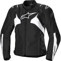 Alpinestars Stella T-Jaws V4 Til Damer Tekstiljakke Sort/Hvid M