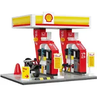 Cada Shell-tankstation Byggespil 305 Stykker