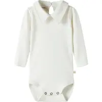 Lil´ Atelier Polobody l/æ - NbmFundo - Coconut Milk - - 56 - Body L/Æ