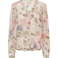 Cream Bluse beige / lysegrøn / lyselilla / lyserød