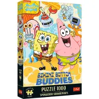 Trefl Puslespil 1000 SvampeBob Firkant