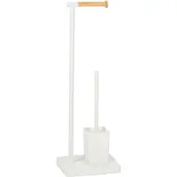Andrea house 73232 Toiletpapirholder Og Toiletbørste I Metal