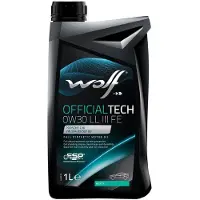 WOLF Officialtech Ll Iii Fe Sae 0w-30 Motorolie 1l