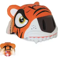 Crazy Safety Tiger, cykelhjelm, junior, orange