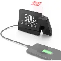 Hama Plus Charge - Alarmur - elektronisk - desktop - sort