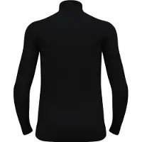 Odlo - Skiundertøj - BL Top Turtle Neck LS Half Zip Active Warm Eco M Black til UnisexUld - Størrelse XXL - Sort