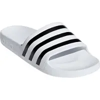 Adidas Pantoletter 'Adilette Aqua' sort / hvid