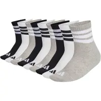 Adidas Sportssokker grå-meleret / sort / hvid