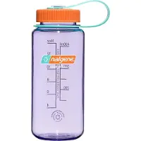 Nalgene wide mouth sustain, drikkedunk, 1000 ml, lyselilla