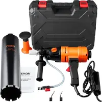 Vevor Diamond Kerneboremaskine Håndholdt Betonkerneborerig 4in Bit 1500W