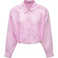 Salsa Jeans 21012028 Cropped Skjorte Med Lange ærmer