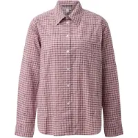 QS Bluse creme / gammelrosa / sort