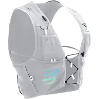 Compressport - Trailrygsække - UltRun Evo 10 Pack Gray Violet/Blue-Green til Unisex - Størrelse L - Grå