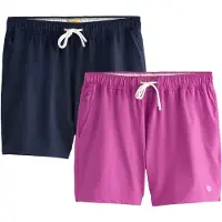 Next Badeshorts navy / orkidee