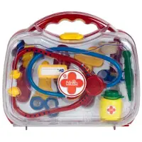 Klein Lægekuffert m. 10 Dele - 26x23 cm - Multifarvet - - OneSize - Legetøj