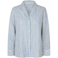 Masai Bluse 'Isolisse' blå / hvid