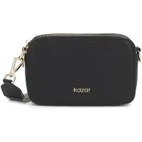 Kazar Skuldertaske sort