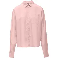 Salsa Jeans 21011379 Linen Oversized Skjorte Med Lange ærmer
