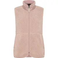 Didriksons Siv, fleecevest, dame, vintage pink