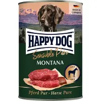 Happy Dog Sensible Pure Montana - Hest - 12 x 800 g