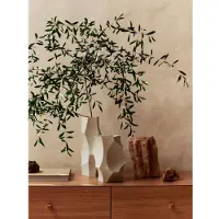 Ferm Living Cueva vase 37 cm Off-white