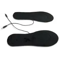 INF Opvarmede indlægssåler med temperaturkontrol Black 35-41