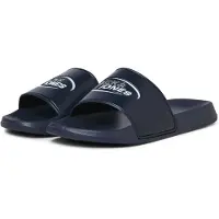 Jack & Jones Pantoletter 'JFWOSCAR' navy / hvid