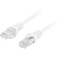 Lanberg PATCHCORD KAT.6 UTP LSZH CU 20 m hvid FLUKE PASSED