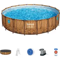 Bestway Power Steel Swim Vista Series Pool Set - 5.49m x 1.22m 23062 L